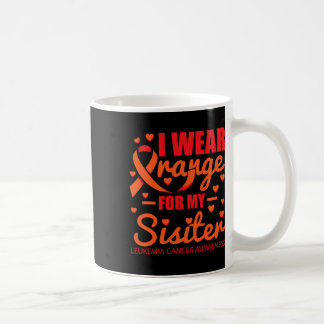 Taza De Café Usar Naranja Para Leucemia Hermana