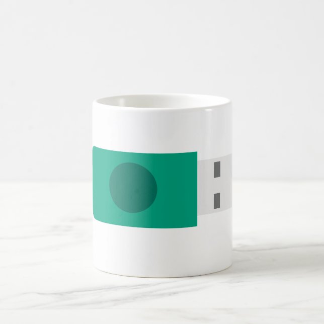 Taza De Café USB Stick (Centro)