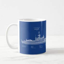 Taza De Café USCG Legare wmec-912 - ABD