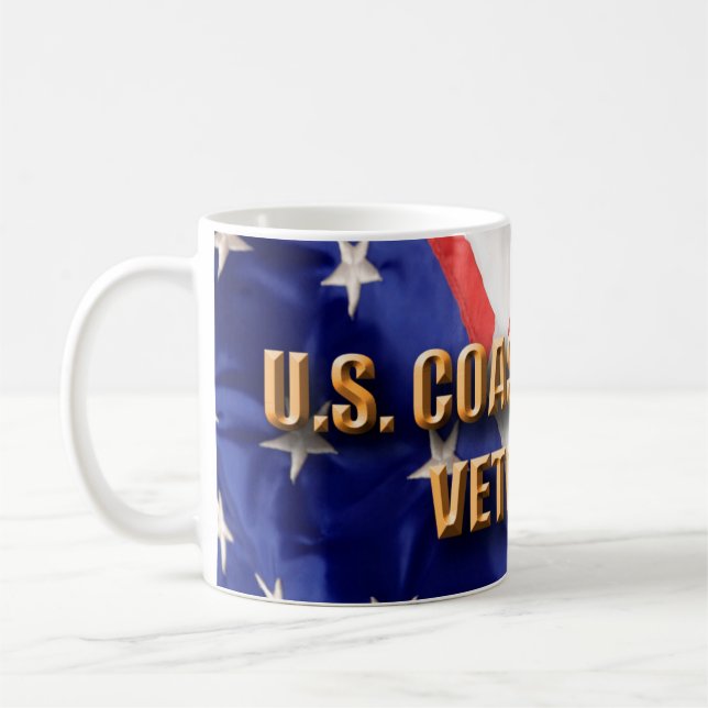 TAZA DE CAFÉ USCG VETERAN MUG (Izquierda)