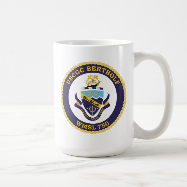 Taza De Café USCGC Bertholf WMSL-750 (Derecha)