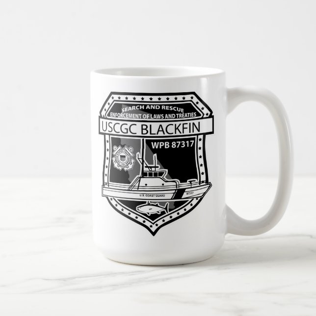 Taza De Café USCGC Blackfin WPB-87317 (Derecha)