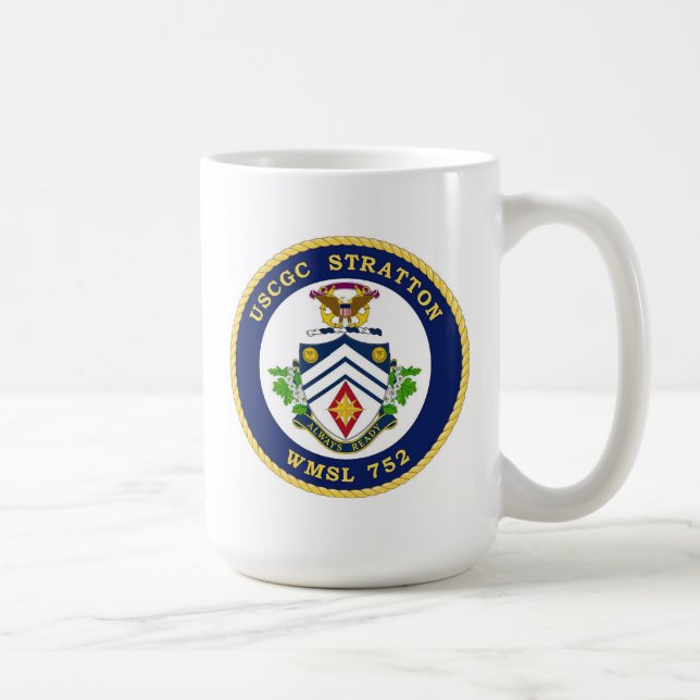 Taza De Café USCGC Stratton WMSL-752 (Derecha)