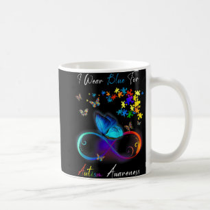 Taza De Café Usé Azul Para El Rompecabezas De La Conciencia Del