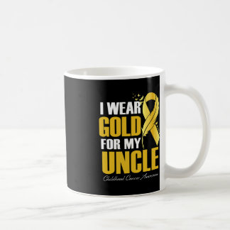 Taza De Café Usé Oro Para Mi Tío Pescador De Cáncer.