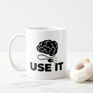 Taza De Café Úselo - Diseño cerebral