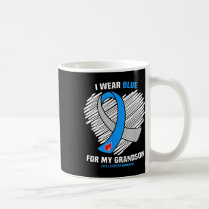 Taza De Café Uso Azul Para Mi Nieto Tipo 1 Awaren De Diabetes