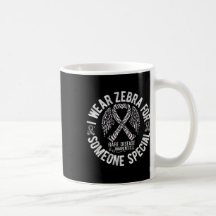 Taza De Café Uso Cebra Para Alguien Con Enfermedad Rara Especia