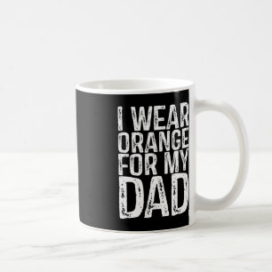 Taza De Café Uso Naranja Para Concienciar Sobre Leucemia En Mi