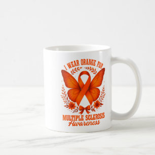 Taza De Café Uso naranja para la concientización sobre la escle