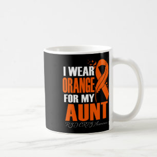 Taza De Café Uso Naranja Para Mi Tía Rsd Crps Sensibilización