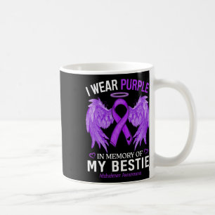 Taza De Café Uso Púrpura En Memoria De Bestie Heimerheimer Awa