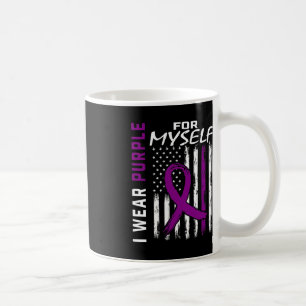 Taza De Café Uso Púrpura Para Mí Epilepsia Conciencia Americana