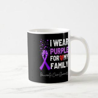 Taza De Café Uso Púrpura Para Mi Familia, Cáncer De Pancreático