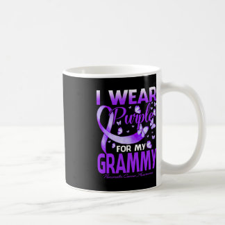Taza De Café Uso Púrpura Para Mi Grammy Pancreatic Cancer Awar