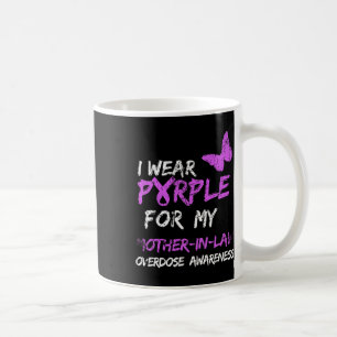 Taza De Café Uso Púrpura Para Mi Suegra Adquirida De Sobredosis