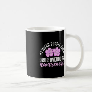 Taza De Café Uso Púrpura Para Sobredosificación De Medicamentos