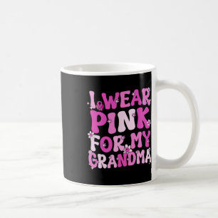 Taza De Café Uso Rosa Para Concienciar A Mi Abuela Sobre El Cán