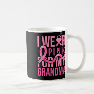 Taza De Café Uso Rosa Para Concienciar A Mi Abuela Sobre El Cán