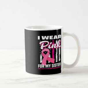Taza De Café Uso Rosa Para Concienciar A Mi Hermana Sobre El Cá