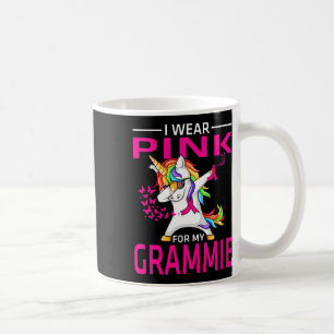 Taza De Café Uso Rosa Para Mi Conciencia Grammie Sobre El Cánce