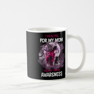 Taza De Café Uso Rosa Para Mi Mamá, Apoyo El Cáncer De Mama Con