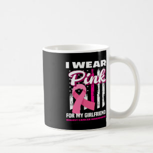 Taza De Café Uso Rosa Para Mi Novia Awaren Por El Cáncer De Mam