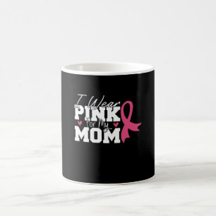 Taza De Café Uso Rosa Por La Conciencia Del Cáncer De Mama De M
