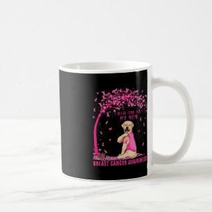 Taza De Café Uso Rosa Por Mi Mamá Labradores Perro Cáncer De Ma