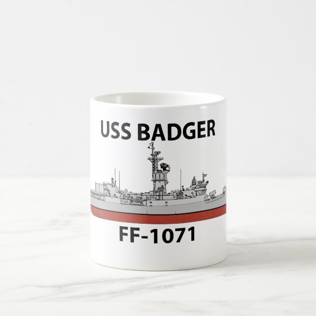 Taza De Café USS Badger (Centro)