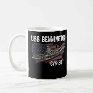 Taza De Café USS Bennington CVS-20 Veteranos de portaaviones