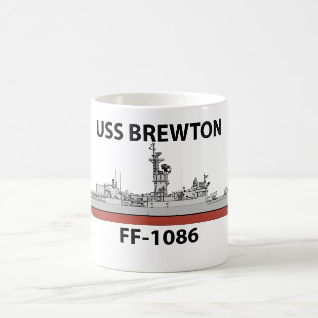 Taza De Café USS Brewton (Centro)