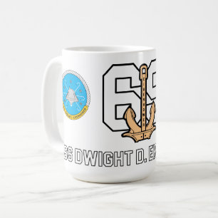 TAZA DE CAFÉ USS DWIGHT D. EISENHOWER MUG CVN-69