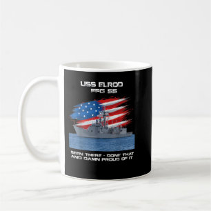 Taza De Café USS Enterprise CVN-65 Veterano del portaaviones Fl