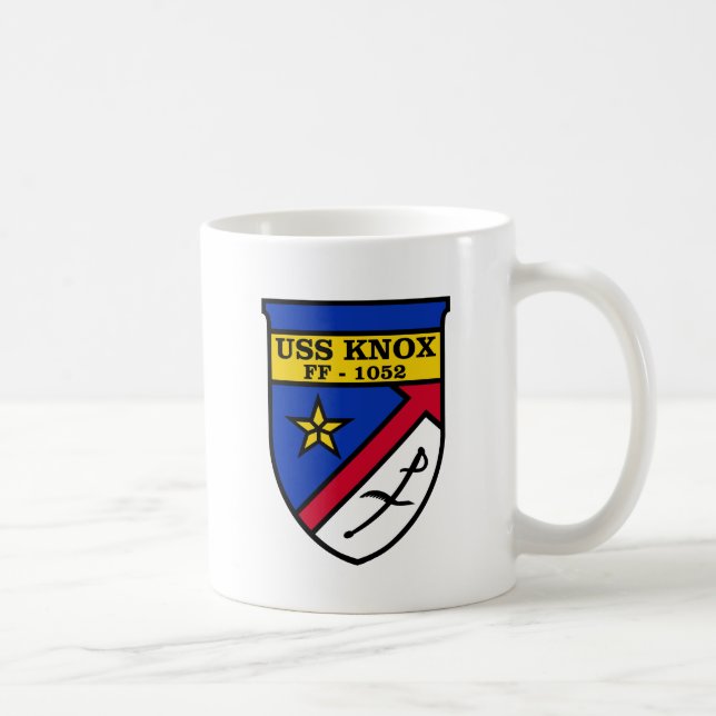 Taza De Café USS Knox FF-1052 (Derecha)