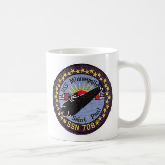 Taza De Café USS Minneapolis St Paul SSN 708 Mug