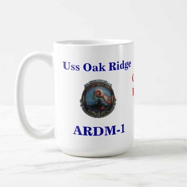 Taza De Café USS Oak Ridge ARDM-1MUG (Izquierda)