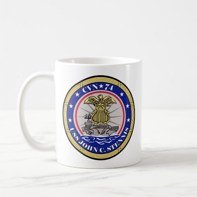 Taza De Café USS Stennis - CVN 74 (Izquierda)