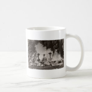 Taza De Café USS Virginia Occidental en el Pearl Harbor
