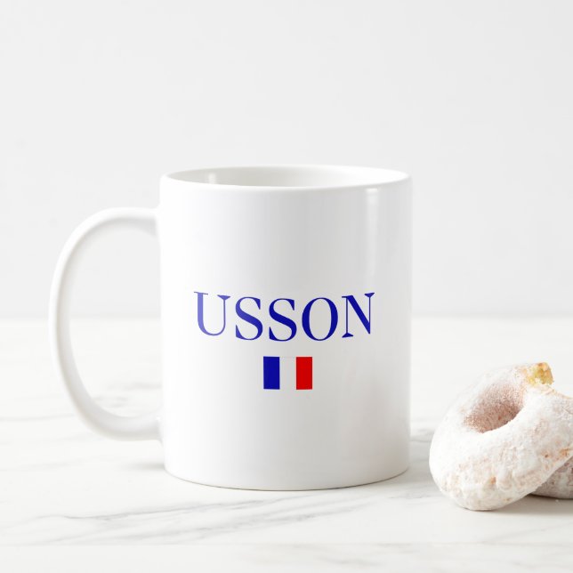 Taza De Café USSON Francia (Con donut)