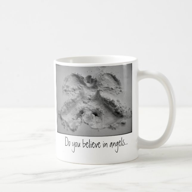 Taza De Café Usted cree en ángeles… (Derecha)