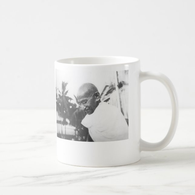 Taza De Café "Usted debe ser el cambio que usted desea ver en (Derecha)