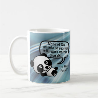 Taza De Café Usted debe trabajar difícilmente para el éxito
