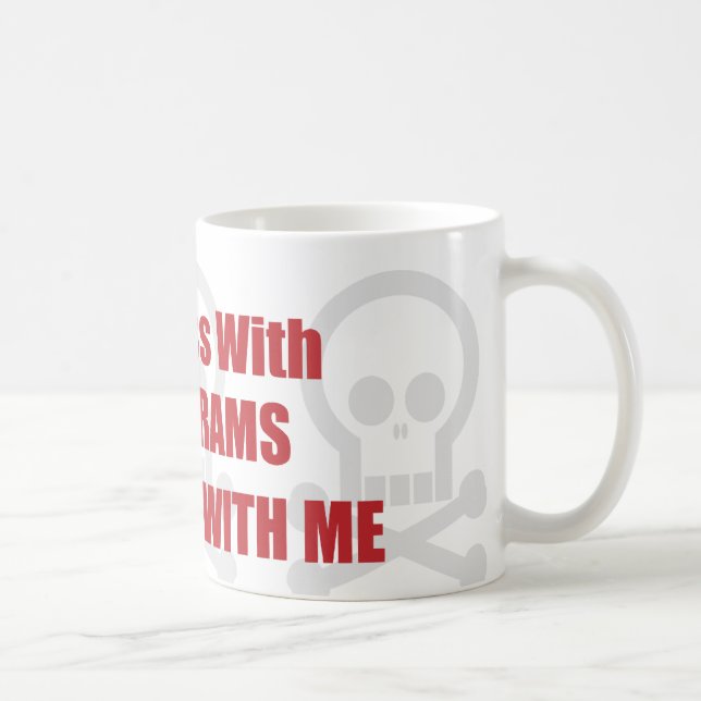 Taza De Café Usted ensucia con Sonograms que usted ensucia (Derecha)