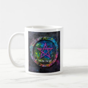 Taza De Café Usted es el hechizo ・ Diseño del Círculo de Sigili