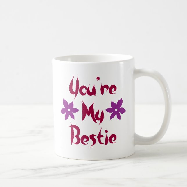 Taza De Café Usted es mi Bestie (Derecha)