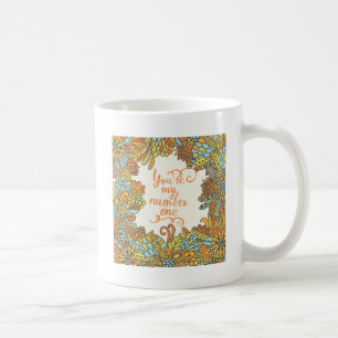 Taza De Café Usted es mi número uno