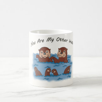 Taza De Café Usted es mi nutria media