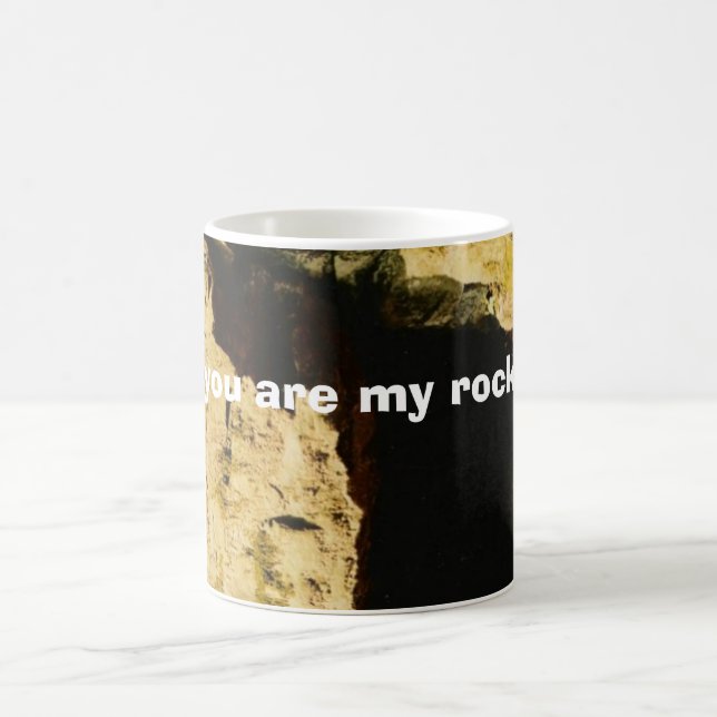 Taza De Café , usted es mi roca (Centro)