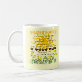 Taza De Café Usted es mi sol